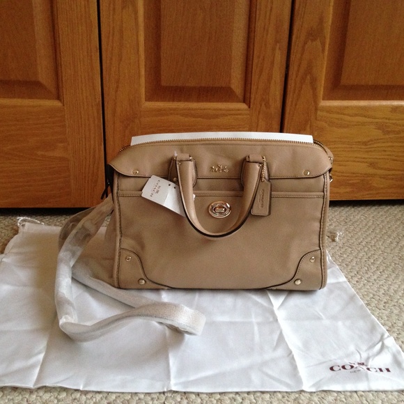 COACH - Rhyder 33689 Medium Zip Satchel-New with Tag - Picture 1 of 7